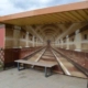 Bushaltestellt wird dank Illusionsmalerei bzw. Graffitikunst zum Tunnel