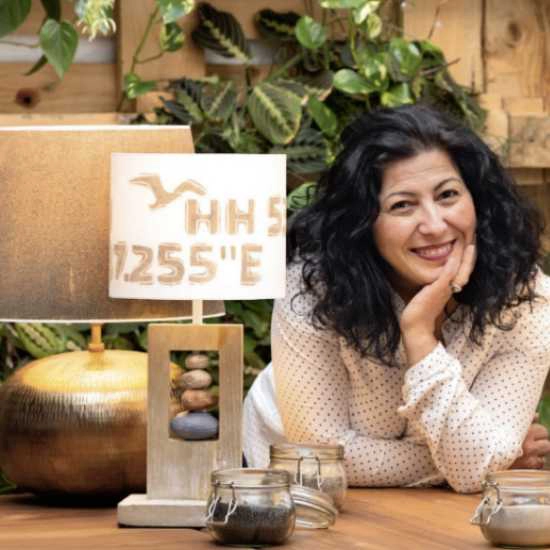 Shazimet Soylu gründete die Manufaktur Sandlicht