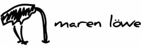 das logo von Maren Löwe