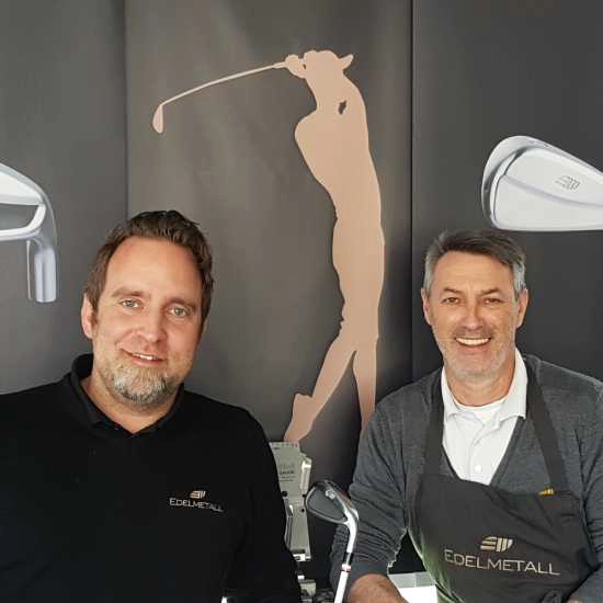 Timm Tippelt und Paul Robeson von der Hamburger Golfmanufaktur Edelmetall