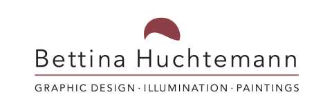 das Logo der Hamburger Leuchtendesignerin Bettina Huchtemann