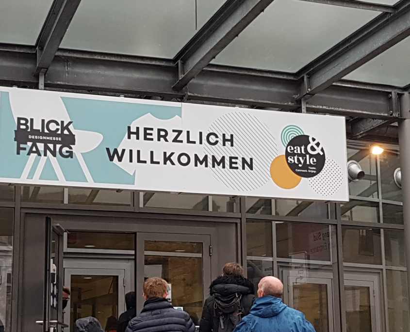Erstmals findet die blickfang in der Messehalle B1 in Hamburg statt
