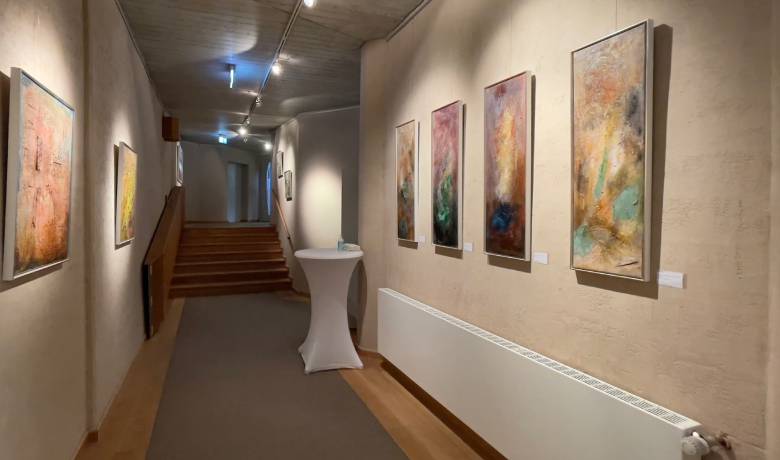 Ein Teil der Ausstellung, die noch im Rudolf Steiner Haus in Hamburg zu sehen ist