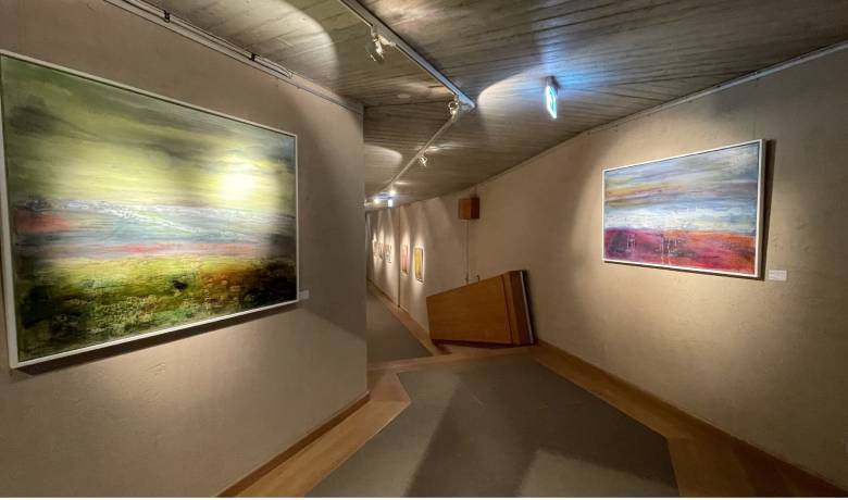 Bilder, die in der Ausstellung im Rudolf Steiner Haus zu sehen sind