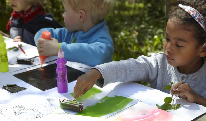 In Workshops hat sich bereits gezeigt, wie gern die Kinder sich damit beschäftigen, schöne Optiken für die EgoEsy-Shirts zu gestalten