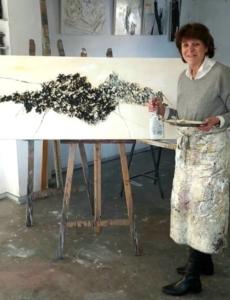 Gunda Jastorff in ihrem Atelier