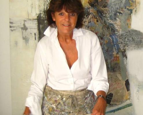 Gunda Jastorff hat sich auf die abstrakte Kunst spezialisiert