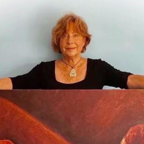 Die Hamburger Blumenbild-Malerin Ingrid LaPlante