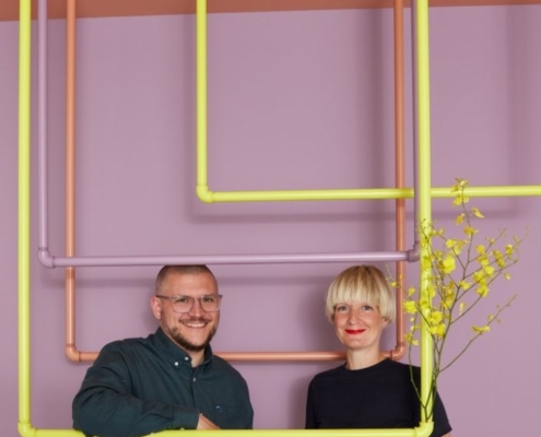 Marcel Besau und Eva Marguerre entwarfen die Colour Edition Blossom für das dänische Label Rackbuddy