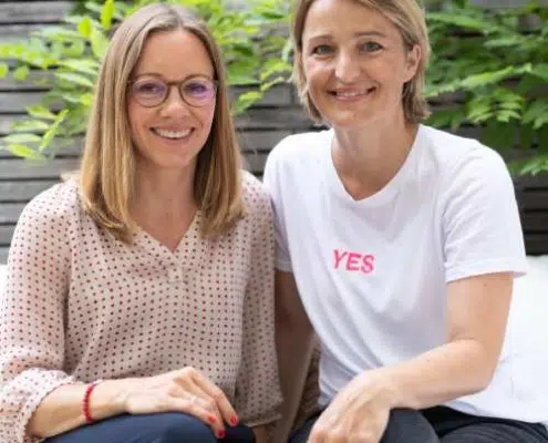 Die Gründerinnen der Hox Manufaktur Stefanie Kormis und Pia Zitzmann