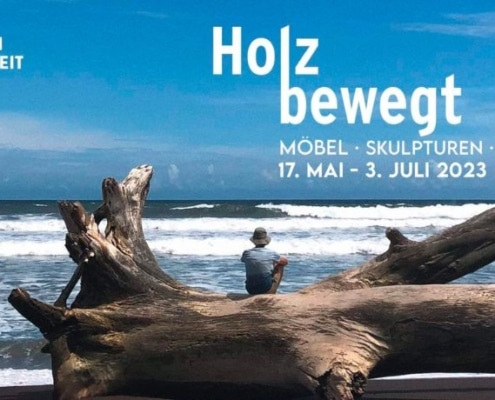 Die Ausstellung "Holz bewegt" 2023 findet in Hamburg noch bis zum 3. Juli statt