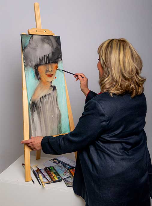 Meeresblick zwischen Abstraktion und Realismus