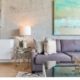 Trendfarben 2026 laut planner5d.com sind Pastelltöne in Wohnräumen