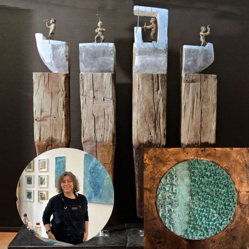 Manuela Mordhorst zu sehen in der Wassermühle Sudweyhe