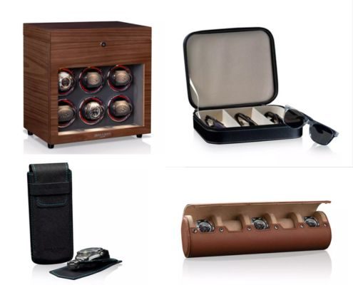 Uhrenbeweger, Brillenboxen und Schmuckschatullen in großer Auswahl findet man bei der Designhütte