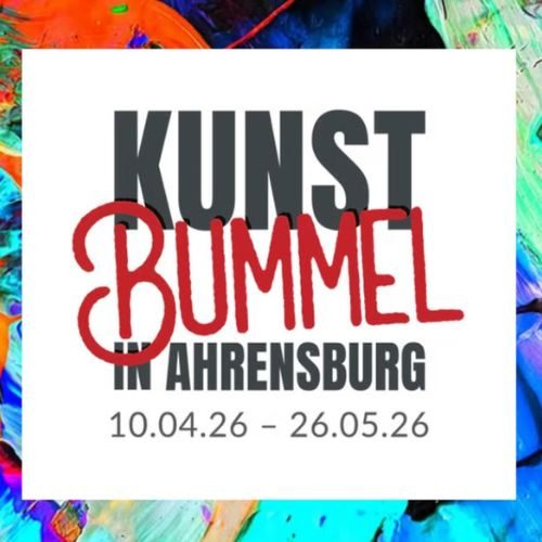 Kunstbummel in Ahrensburg - eine Aktion, an der 24 Künstler:innen aus der Region teilnehmen