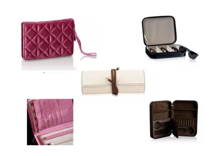Reiseschatullen für Schmuck, Brillen und Uhren aus dem Sortiment der Designhütte